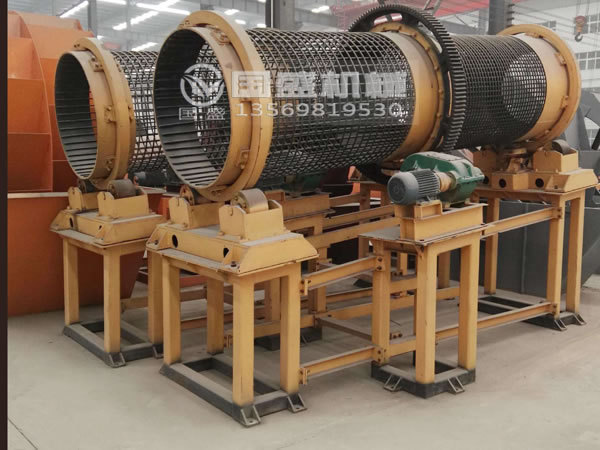 无轴滚筒筛沙机 无轴滚筒筛沙机